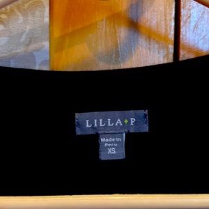 Lilla P XS black cardigan with pockets